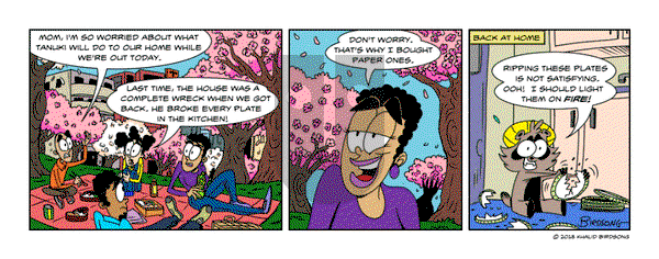 Little Fried Chicken and Sushi - Monday February 26, 2024 Comic Strip