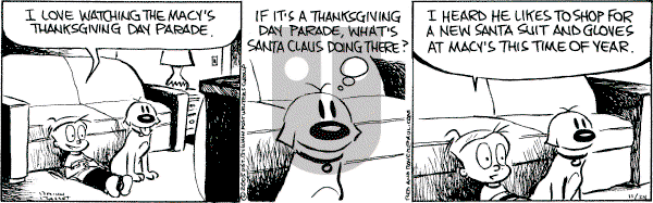 Red and Rover on Thursday November 24, 2005 Comic Strip