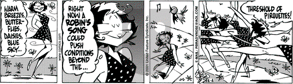 Rose is Rose on Wednesday June 6, 2001 Comic Strip