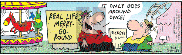 Frank and Ernest - Wednesday December 12, 2007 Comic Strip