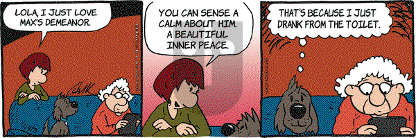 Lola on Friday April 3, 2020 Comic Strip