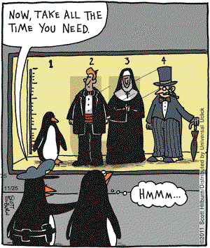 The Argyle Sweater on Friday November 25, 2011 Comic Strip