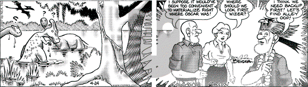 Alley Oop on Tuesday April 24, 2007 Comic Strip