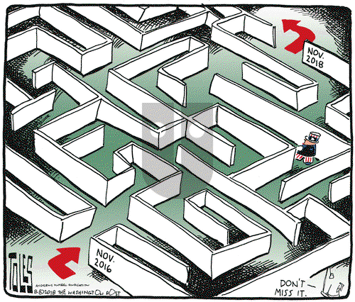 Tom Toles on Monday August 6, 2018 Comic Strip