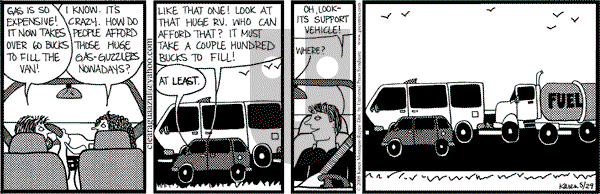 Clear Blue Water on Thursday May 29, 2008 Comic Strip