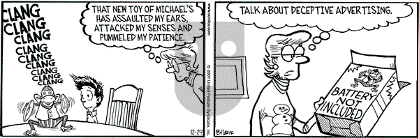 Grand Avenue on Saturday December 29, 2007 Comic Strip