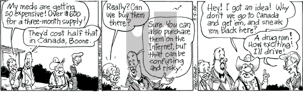 The Elderberries on Thursday May 5, 2005 Comic Strip