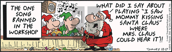 Frank and Ernest on Thursday December 17, 2015 Comic Strip