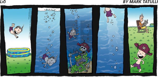 Lio on Sunday August 6, 2017 Comic Strip