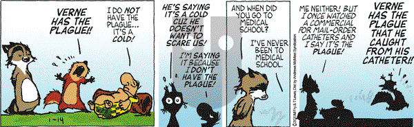 Over the Hedge on Tuesday January 14, 2020 Comic Strip