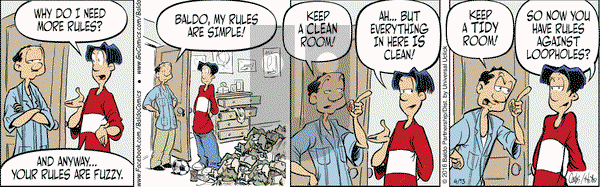 Baldo on Wednesday April 13, 2016 Comic Strip