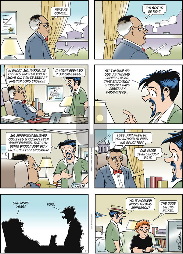 Doonesbury on Sunday July 1, 2012 Comic Strip