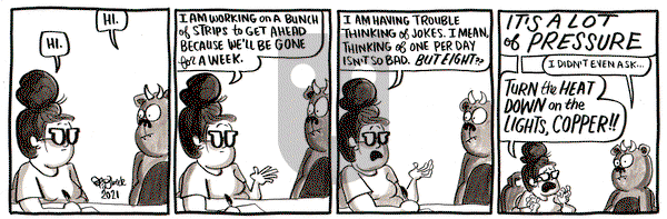 Amanda the Great - Saturday July 31, 2021 Comic Strip