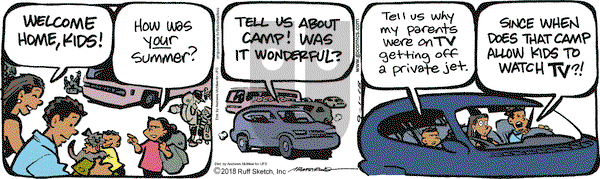 JumpStart on Saturday September 1, 2018 Comic Strip