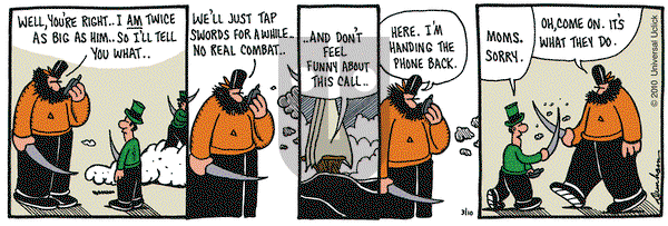 Overboard on Wednesday March 10, 2010 Comic Strip