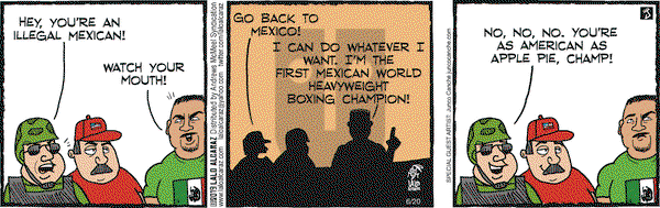 La Cucaracha on Thursday June 20, 2019 Comic Strip