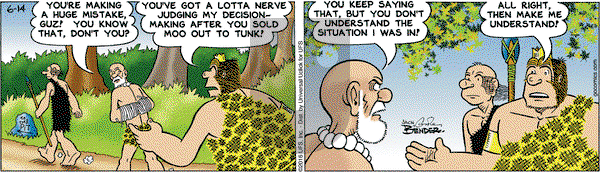 Alley Oop on Tuesday June 14, 2016 Comic Strip