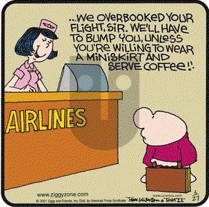 Ziggy on Tuesday March 27, 2001 Comic Strip