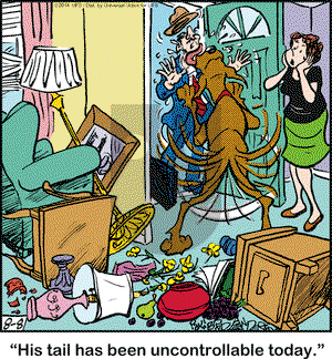 Marmaduke on Friday August 8, 2014 Comic Strip