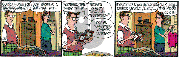 Monty on Wednesday November 24, 2010 Comic Strip