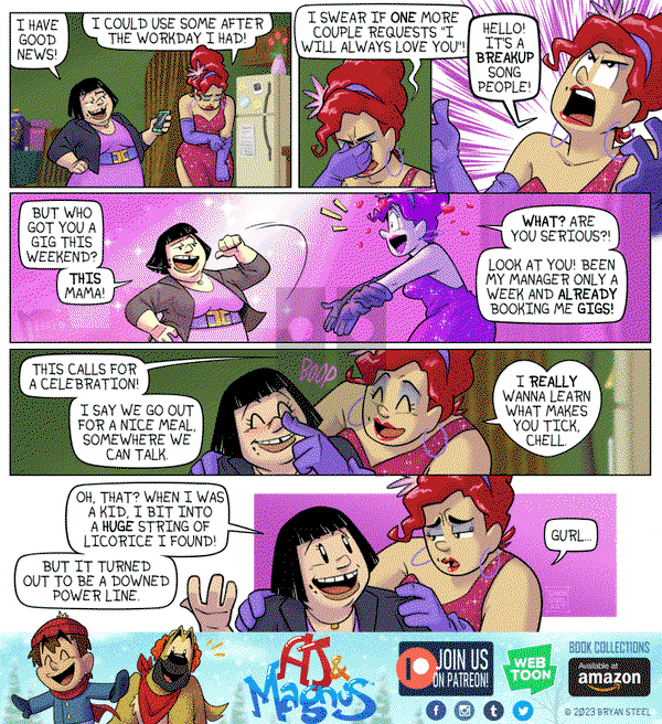 AJ and Magnus - Friday March 17, 2023 Comic Strip