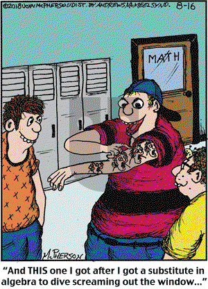 Close to Home on Thursday August 16, 2018 Comic Strip