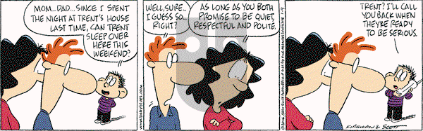 Baby Blues on Monday January 9, 2006 Comic Strip