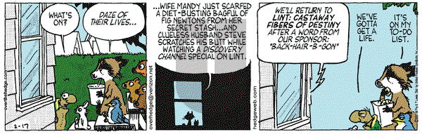 Over the Hedge on Friday March 23, 2007 Comic Strip