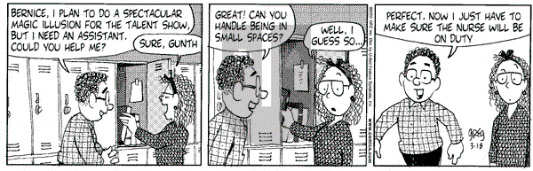 Luann on Saturday March 18, 2000 Comic Strip