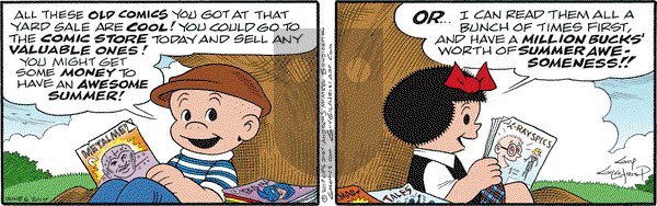 Nancy on Tuesday June 6, 2017 Comic Strip