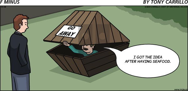 F Minus on Sunday November 15, 2015 Comic Strip