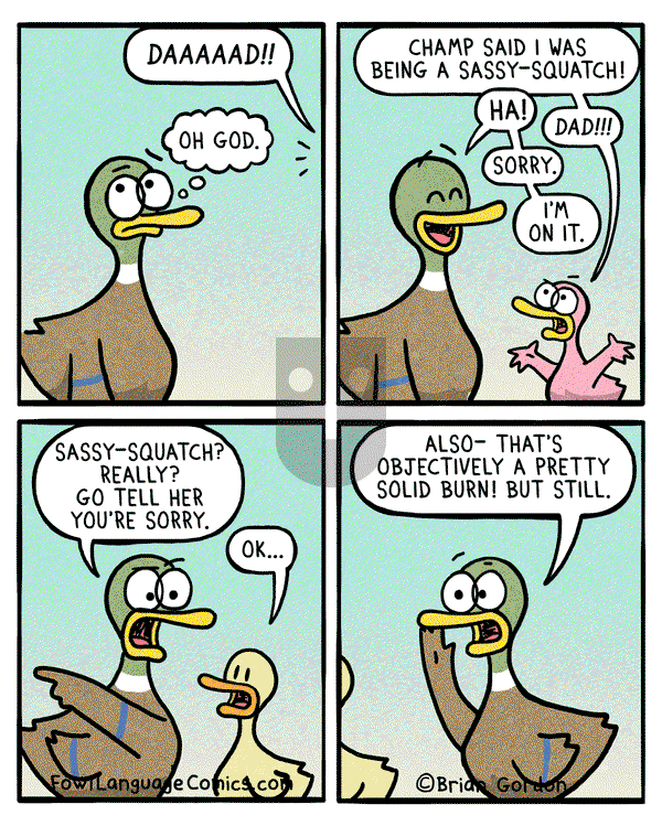 Fowl Language on Tuesday September 25, 2018 Comic Strip