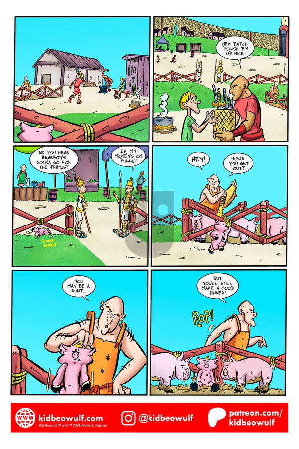 Kid Beowulf on Thursday March 13, 2025 Comic Strip
