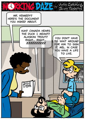 Working Daze on Tuesday September 16, 2025 Comic Strip