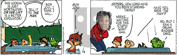 Over the Hedge on Monday January 25, 2010 Comic Strip