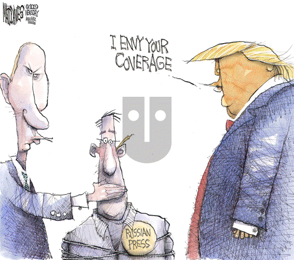 Matt Davies on Monday July 1, 2019 Comic Strip