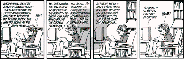 Doonesbury on Friday January 15, 1982 Comic Strip