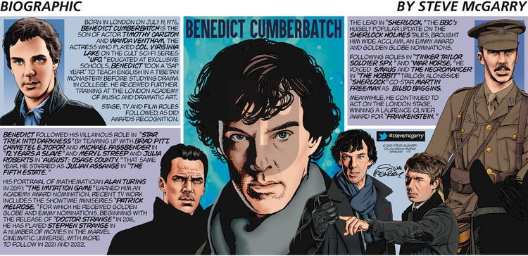 Biographic on Sunday January 10, 2021 Comic Strip