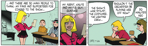 Luann on Tuesday September 26, 2006 Comic Strip
