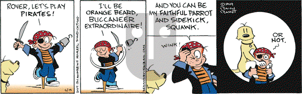 Red and Rover on Wednesday June 19, 2019 Comic Strip
