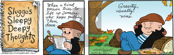 Nancy on Saturday September 30, 2017 Comic Strip