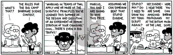 FoxTrot - Tuesday July 15, 1997 Comic Strip