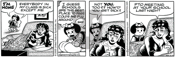 Nancy on Tuesday November 15, 2005 Comic Strip