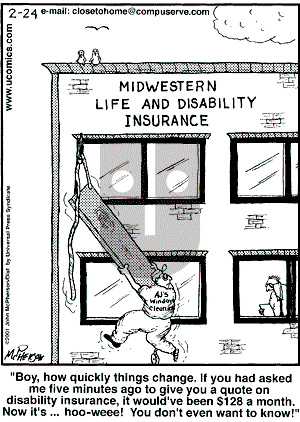 Close to Home - Saturday February 24, 2001 Comic Strip