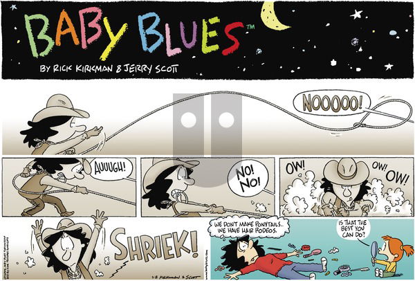 Baby Blues on Sunday February 8, 2004 Comic Strip