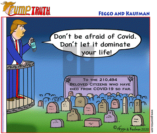 ViewsAmerica on Wednesday October 7, 2020 Comic Strip