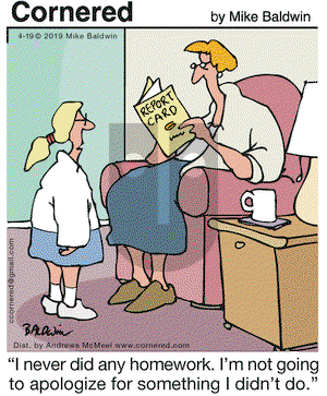 Cornered on Friday April 19, 2019 Comic Strip