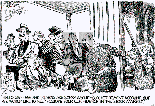 Pat Oliphant on Monday May 5, 2003 Comic Strip