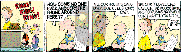 Drabble on Thursday April 8, 2010 Comic Strip