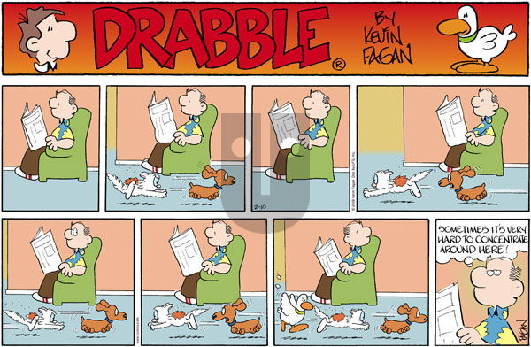Drabble on Sunday February 10, 2008 Comic Strip